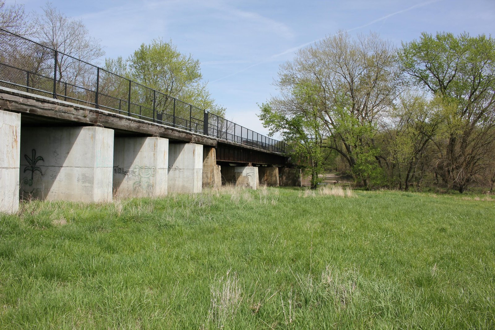 Overview looking east